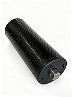 SpanTech Carbon-Fiber Roller — 2.50" OD x 18.00" BF, Hex Shaft Ends (Drop-In) SpanTech Carbon-Fiber Roller — 2.50" OD x 18.00" BF, Hex Shaft Ends (Drop-In)
