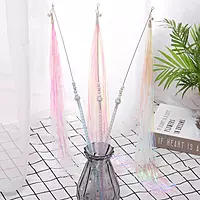 Interactive Cat Teaser Wand with Long Tassel & Bell – Feather Play Stick Toy