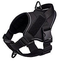 Premium No-Pull Tactical Dog Harness – Adjustable Heavy Duty
