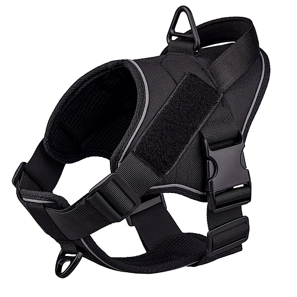 Premium No-Pull Tactical Dog Harness – Adjustable Heavy Duty