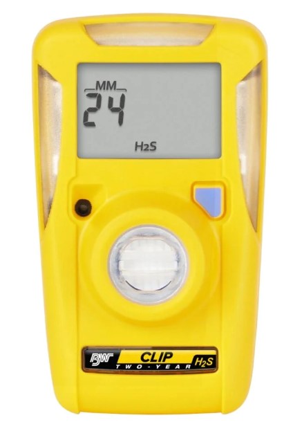 BW Technologies Single Gas H2S Monitor BW Clip Honeywell