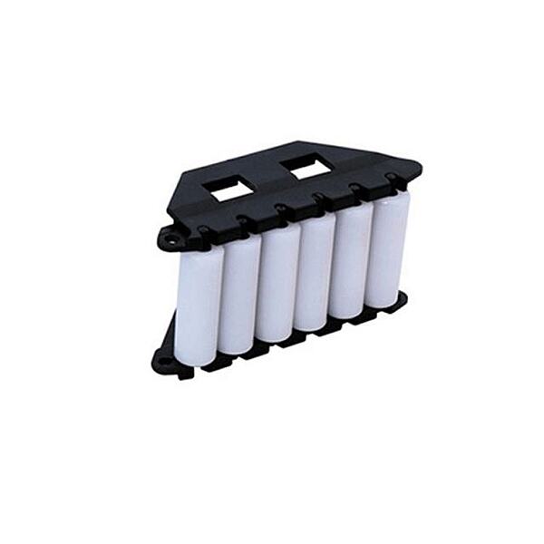 Dorner Conveyors Mini-Roller Insert (UHMW Roller Bed) — 6" Section, Single Row