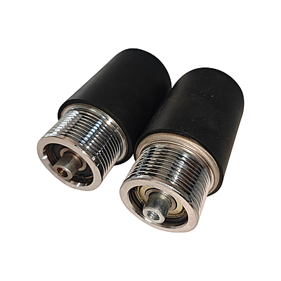 Rexnord Multi-Wedge Belt Roller, Galvanized Carbon Steel — 50mm OD x 90mm Face, M10 Stud Rexnord Multi-Wedge Belt Roller, Galvanized Carbon Steel — 50mm OD x 90mm Face, M10 Stud