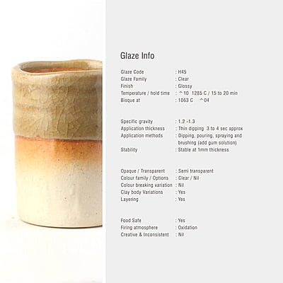 Sara High Fire Transparent H45