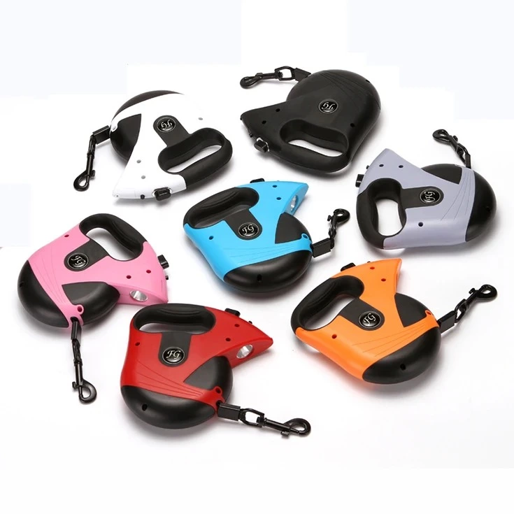 Premium Automatic Retractable Dog Leash with LED