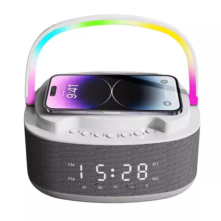 Haut Parleur Chargeur Bluetooth Sans fil à LED avec Radio S301 15w