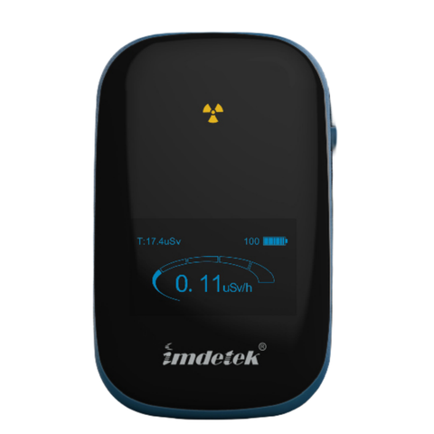 Detector personal de radiación nuclear