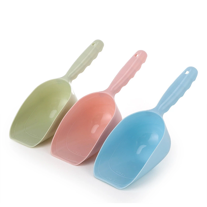 Pet Food Scoop Plastic Measuring Shovel for Dry Food