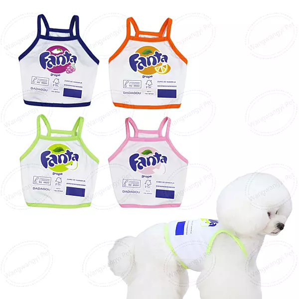 Fanta Inspired Pet Summer Tank Top
