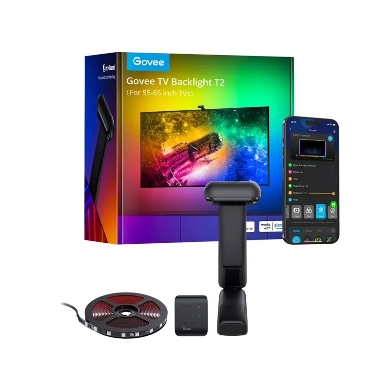 Govee Envisual TV Backlight T2 with Dual Cameras