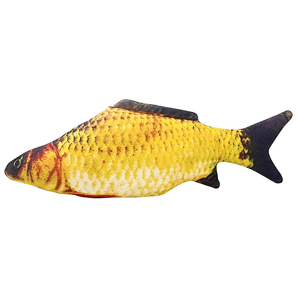 Realistic Catnip Fish Plush Toy – Interactive Kicker Toy