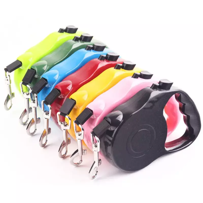 Automatic Retractable Dog Leash – 5M Lock Control