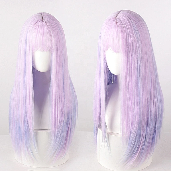 Wig 60cm - Straight Mix Purple Wig