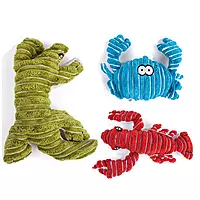 Plush Sea & Animal Dog Toy