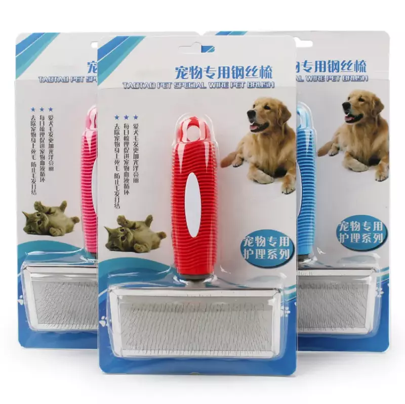 Dog Deshedding Dematting Tool Kit Pet Grooming Brush