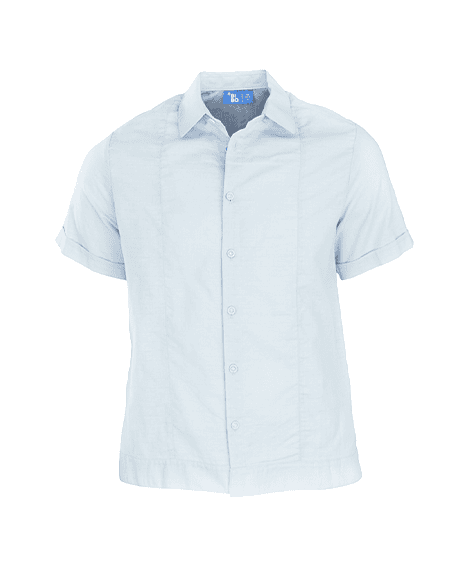 T1151 CAMISA CABALLERO MC BIBO HABANA