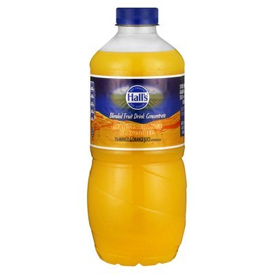 HALLS SMOOTH ORANGE MANGO 1LT EACH