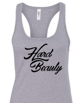 HardBeauty Racerback Tank (Gray)