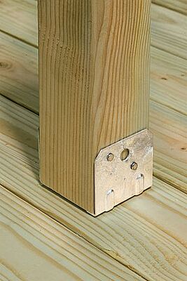 Simpson Strong-Tie Wood Conn - Bases & Caps - Post Base HBC Simpson Strong-Tie Wood Conn - Bases & Caps - Post Base HBC