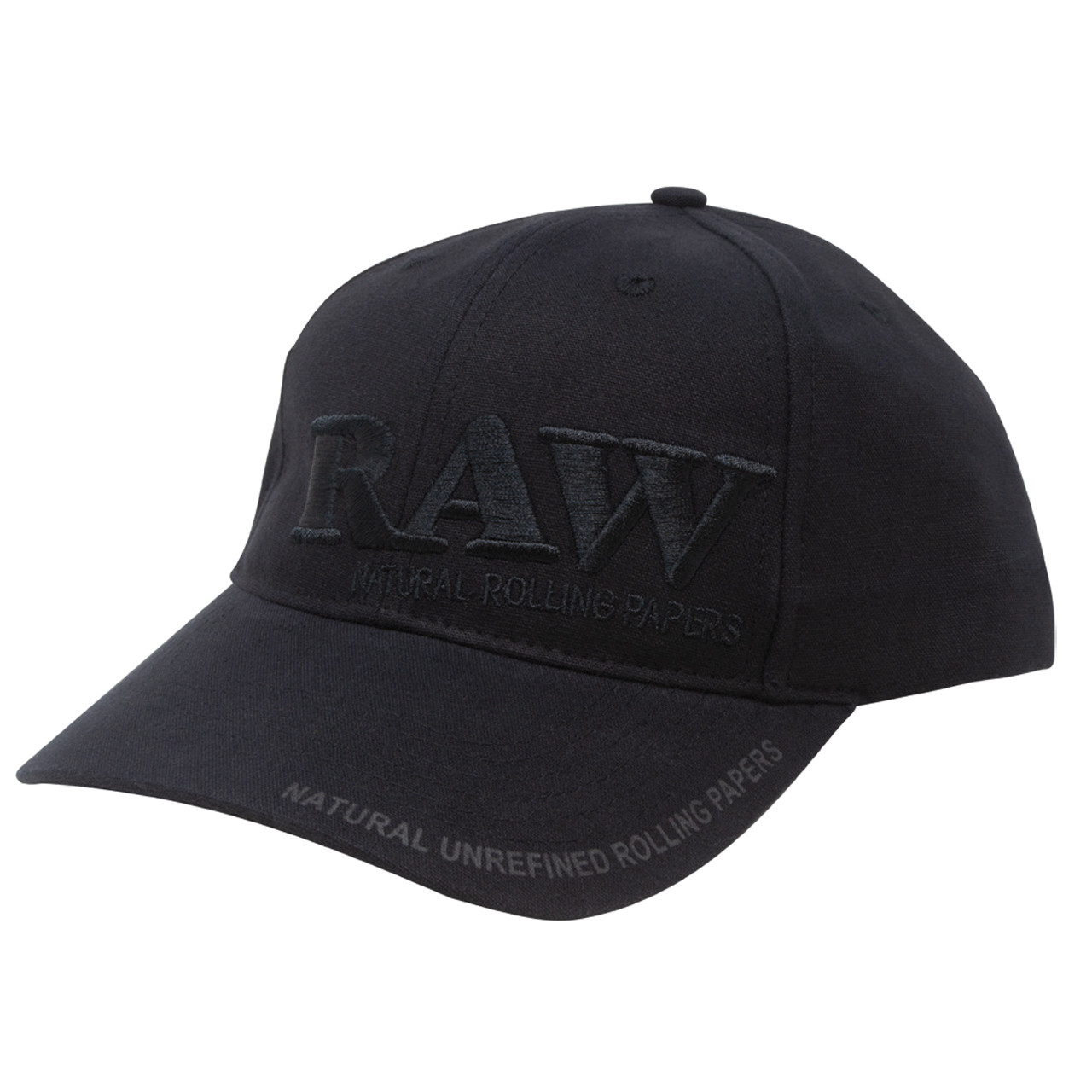 RAW® - Baseball Cap - Black On Black