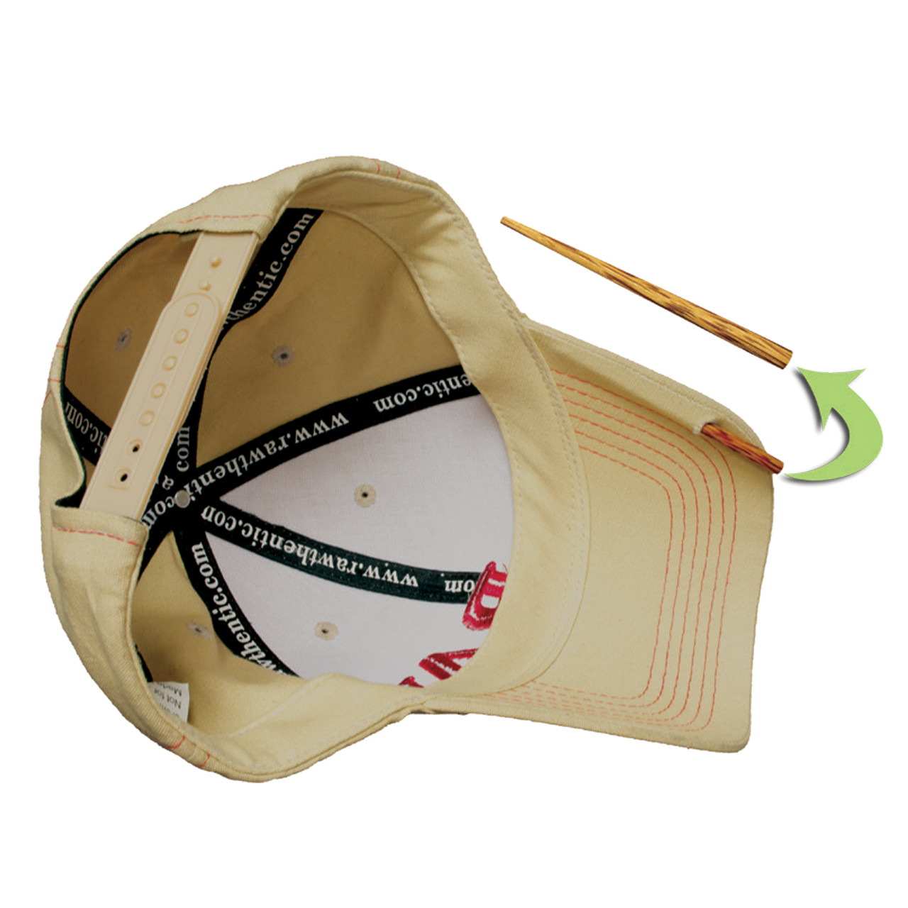RAW® - Poker Hat - Tan RAW® - Poker Hat - Tan