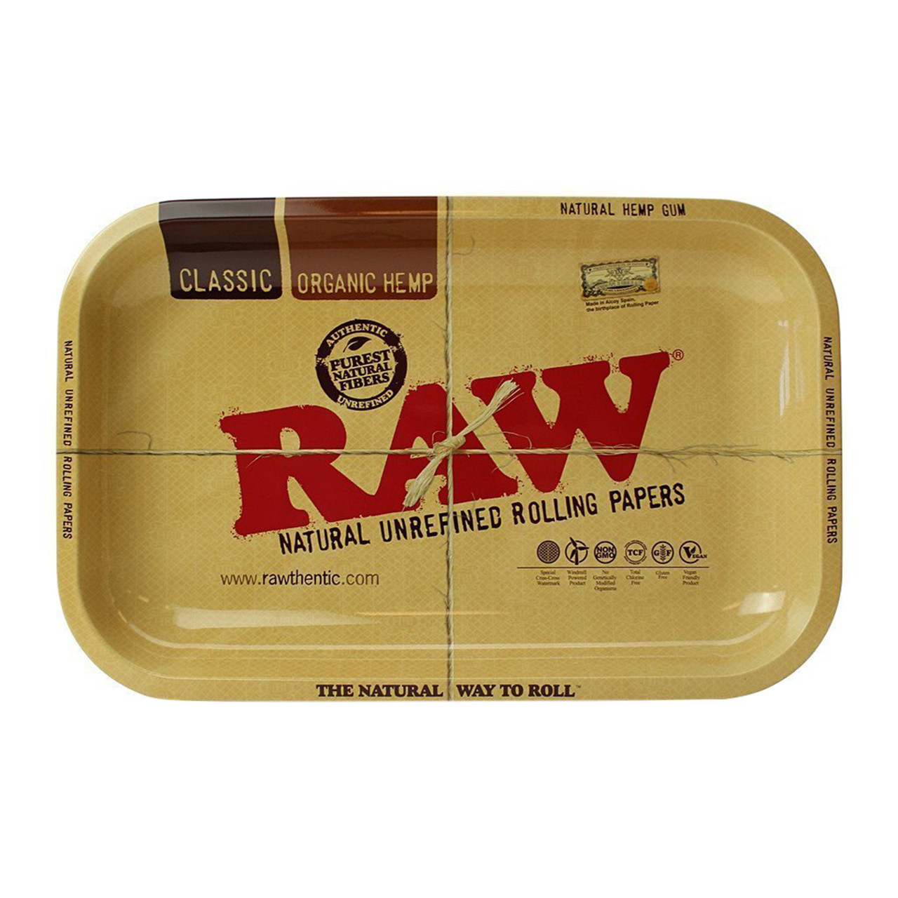RAW® - Small Metal Rolling Tray RAW® - Small Metal Rolling Tray