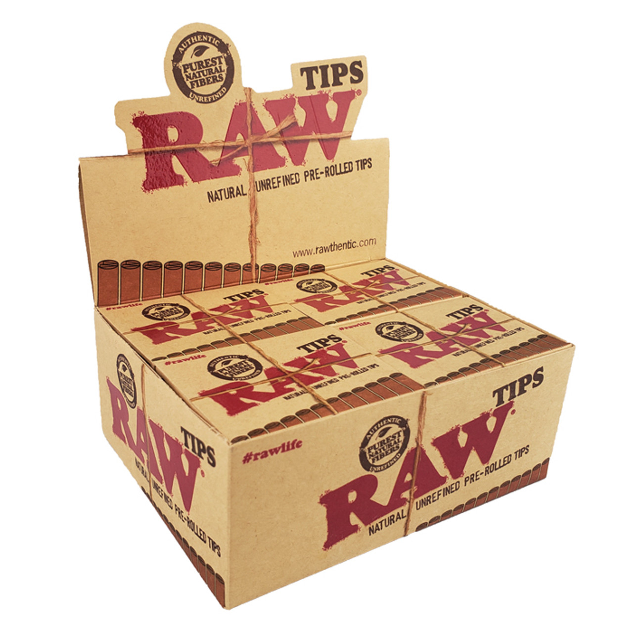 RAW® - Pre-Rolled Tips 21ct - Box of 20 RAW® - Pre-Rolled Tips 21ct - Box of 20