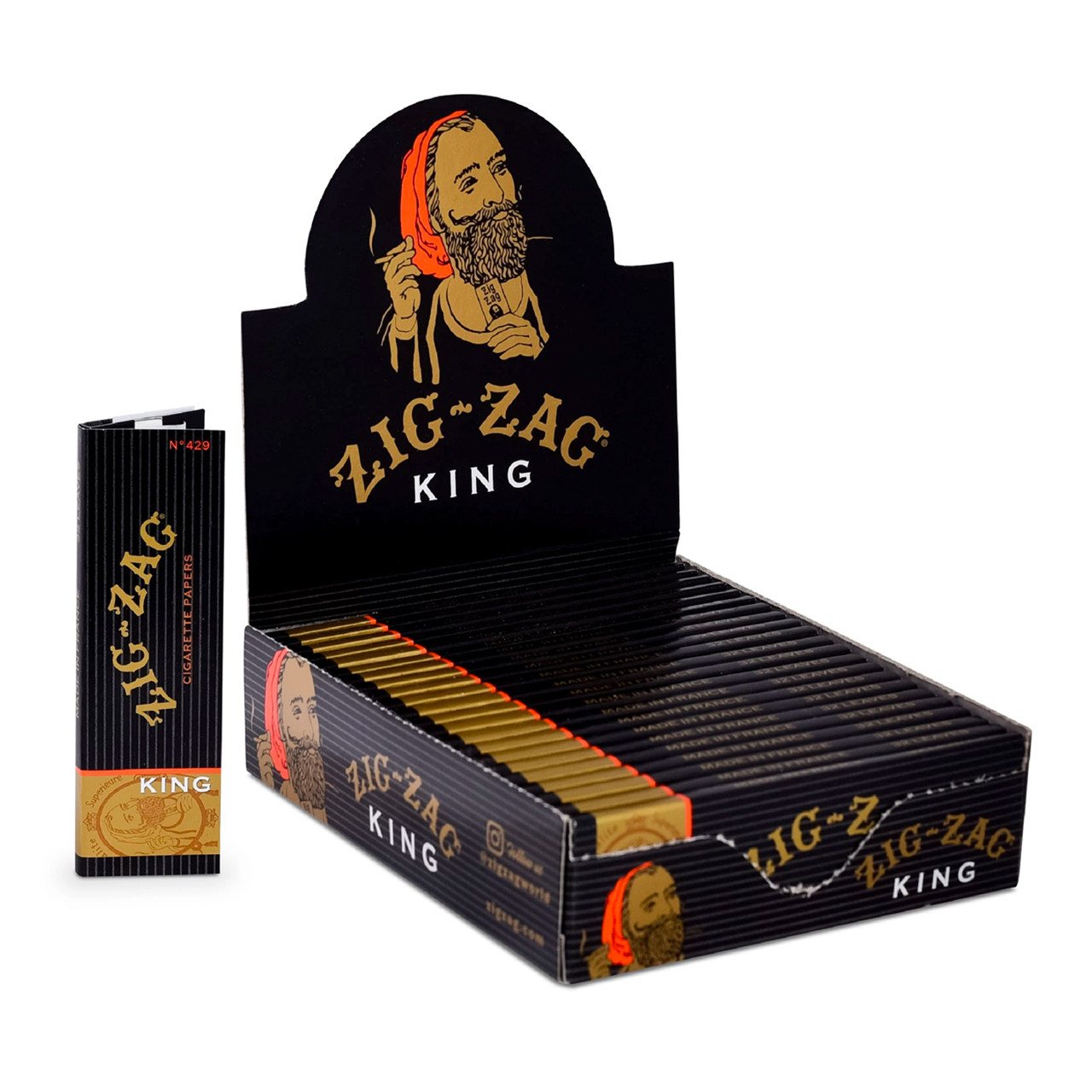 ZIG ZAG PAPERS | KING SIZE PAPERS 24CT ZIG ZAG PAPERS | KING SIZE PAPERS 24CT