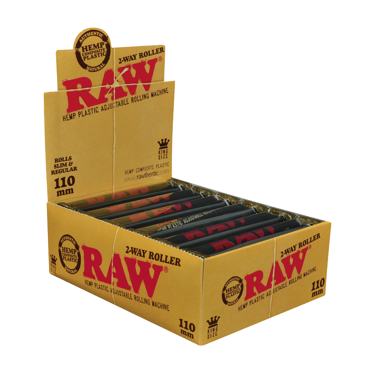 RAW® - Rolling Machine 110mm 2-WAY - Display of 12