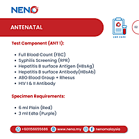 Home Blood Test (Antenatal)