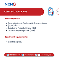 Home Blood Test (Cardiac Package)