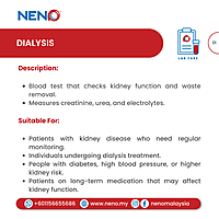 Home Blood Test (Dialysis)