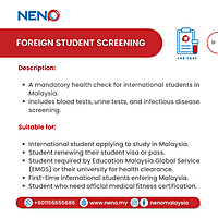 Home Blood Test (Foreign Student Screening)