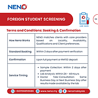 Home Blood Test (Foreign Student Screening)