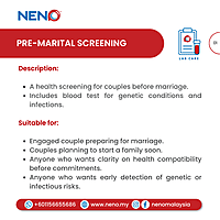 Home Blood Test (Pre-Marital Screening)