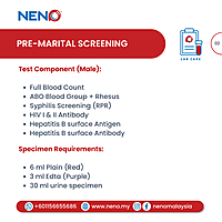 Home Blood Test (Pre-Marital Screening)