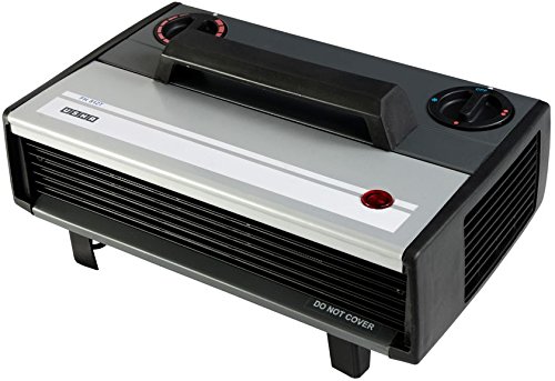Portable Usha fan heater model HC812T with 2000 watts of heating power. Portable Usha fan heater model HC812T with 2000 watts of heating power.