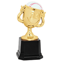 Happy Cup Trophy-Baseball