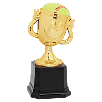 Happy Cup Trophy-Softball