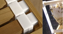 Deep Plastic End Frame Bars Deep Plastic End Frame Bars