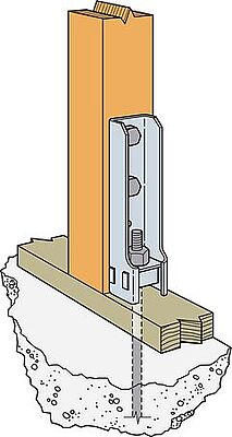 Simpson Strong-Tie Wood Conn - Holdown & Tension Ties - Bolted Holdown HDB Simpson Strong-Tie Wood Conn - Holdown & Tension Ties - Bolted Holdown HDB