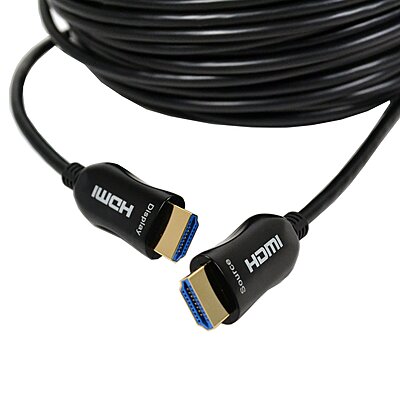 HDMI Over Fiber Cord 30 Ft