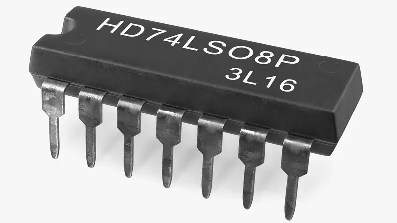 HD74LS08P AND GATE