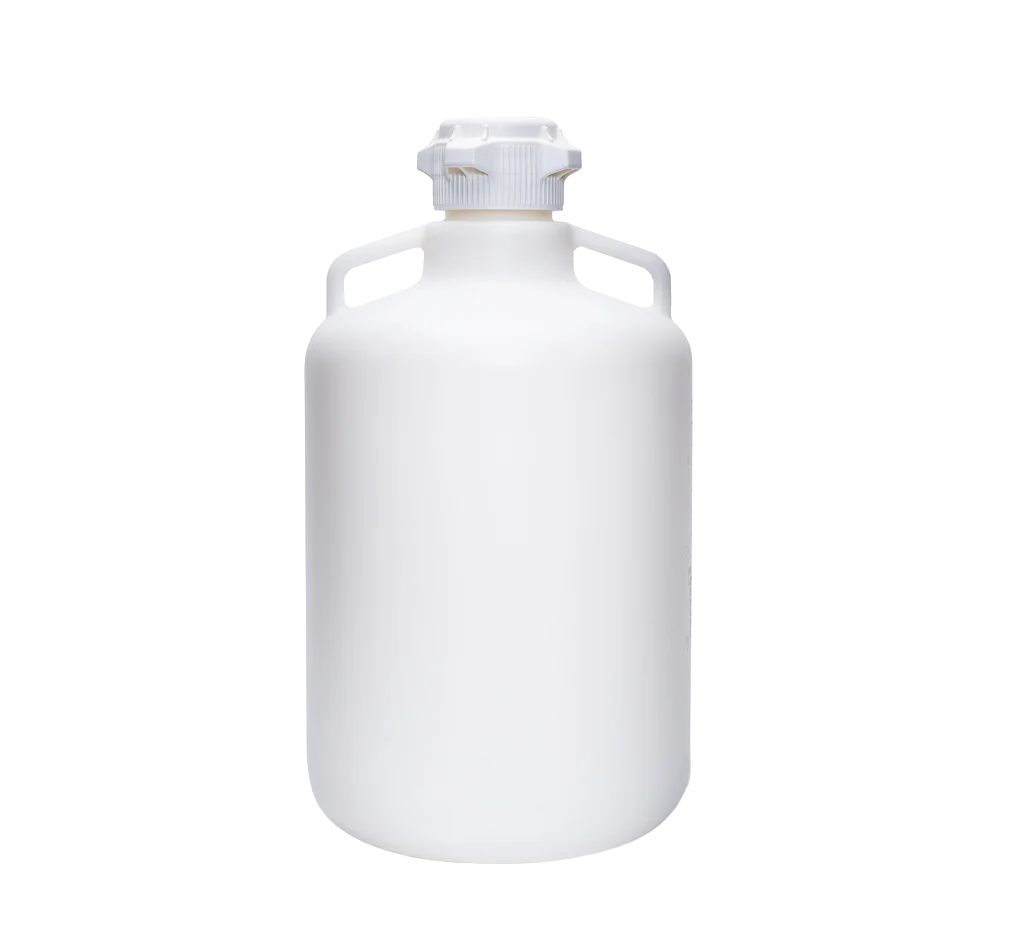 EZLabpure™  20 L Round Carboy, HDPE, Foxx 83B VersaCap, 1/EA