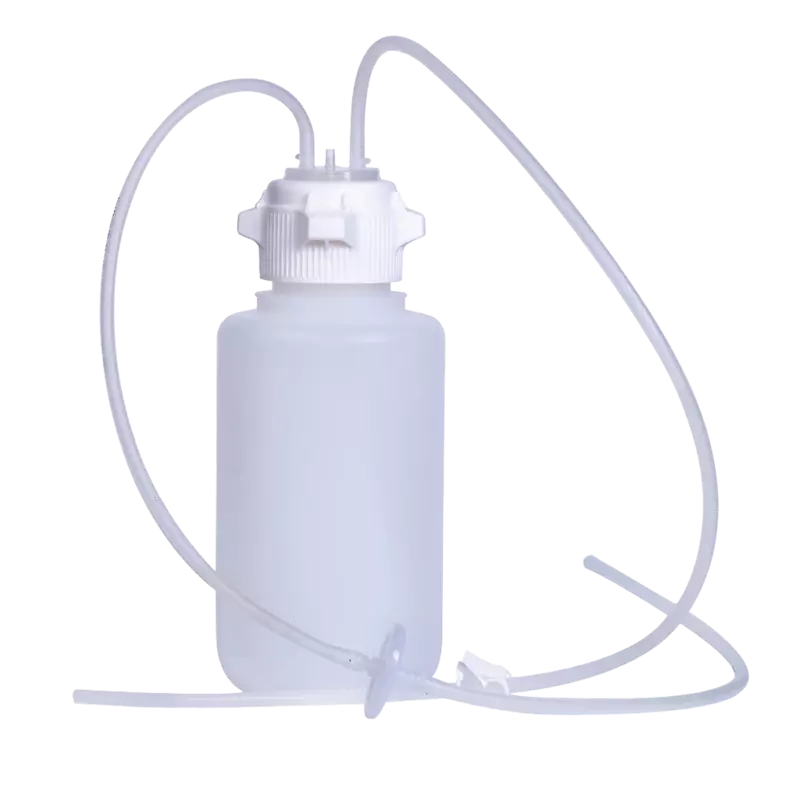 Vactrap™2 Round 4 L PP No Bin 1/4" ID Tubing 1/EA