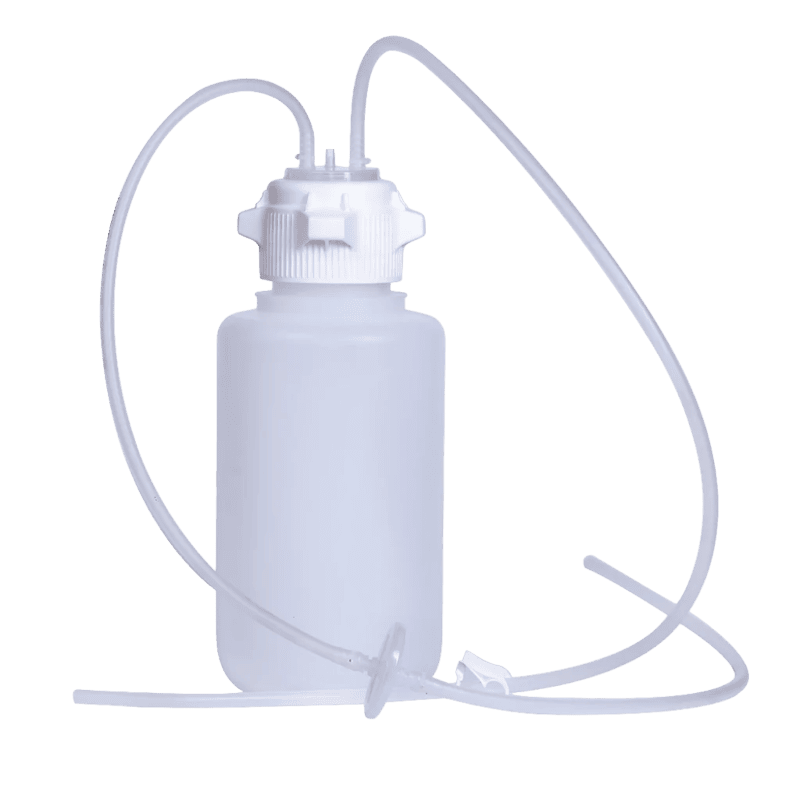 Vactrap™2 Round 4 L PP No Bin 1/4" ID Tubing 1/EA