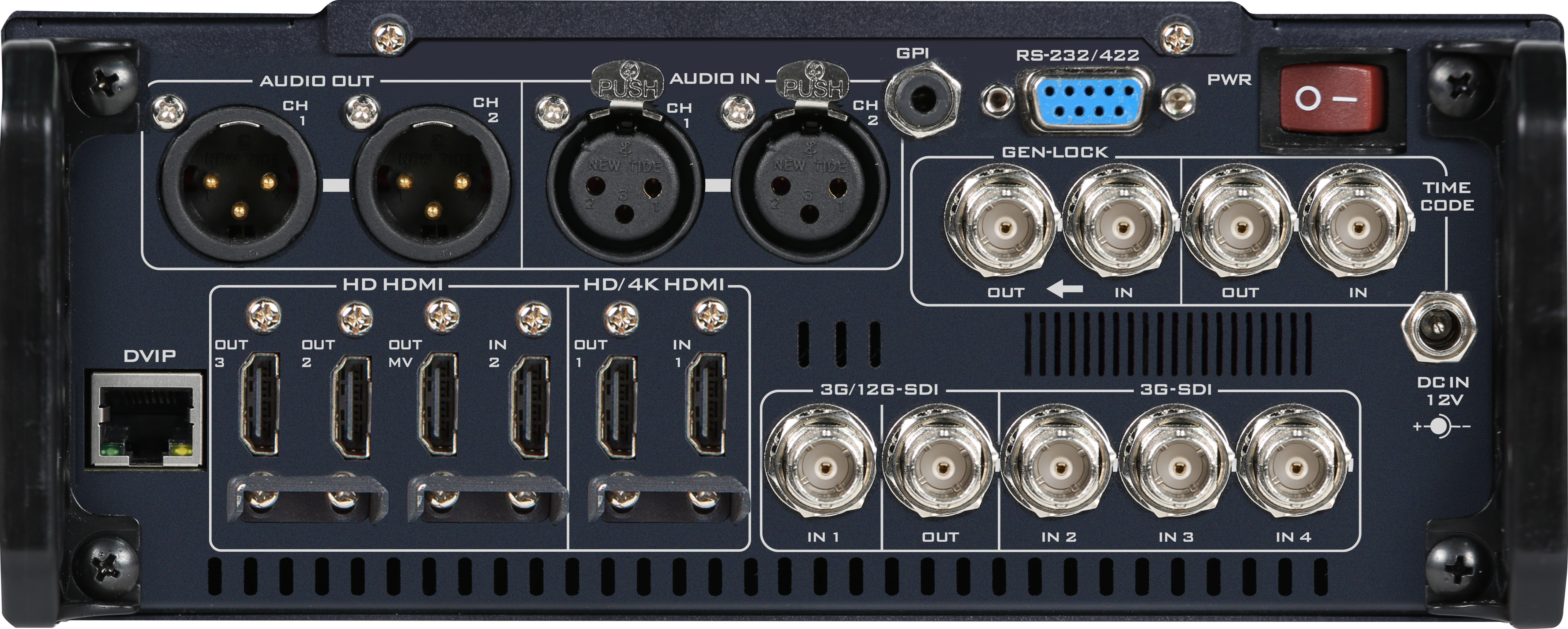 DATAVIDEO HDR-80 - ProRes 4K Video Recorder- Desktop