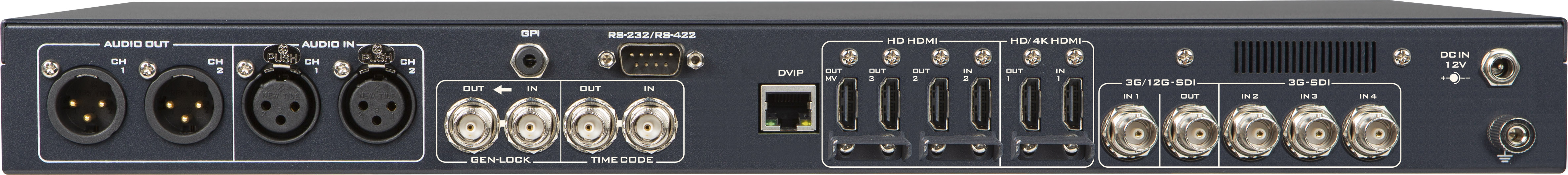 DATAVIDEO HDR-90 - ProRes 4K Video Recorder-1U Rackmountable