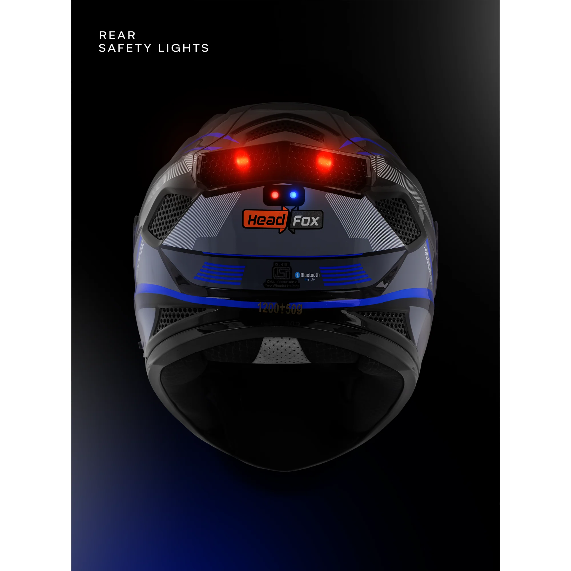 HEADFOX SBH-25 ISS SHARP BT TRACK GLOSSY BLUE 600 MM C.V HEADFOX SBH-25 ISS SHARP BT TRACK GLOSSY BLUE 600 MM C.V