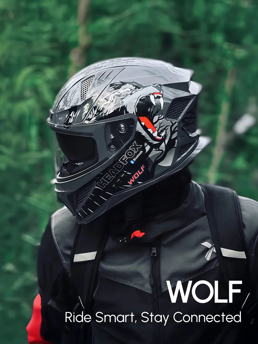 HEADFOX WOLF GLOSSY GREY 580 MM D/V HEADFOX WOLF GLOSSY GREY 580 MM D/V